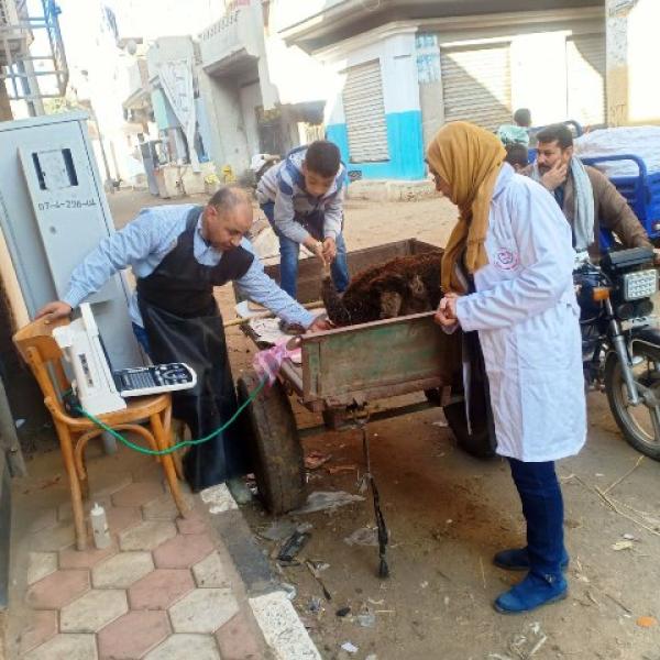 جانب من التطعيمات