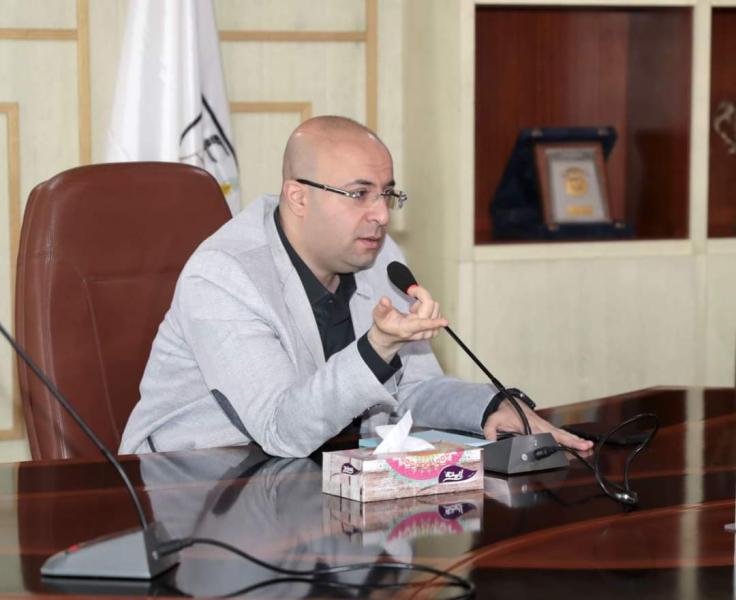 الدكتورمحمد هاني غنيم محافظ بني سويف،
