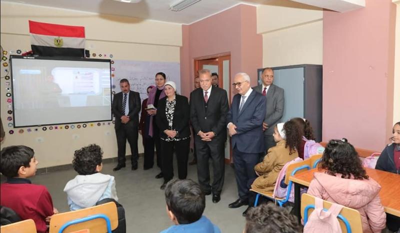 جانب من الزيارة 