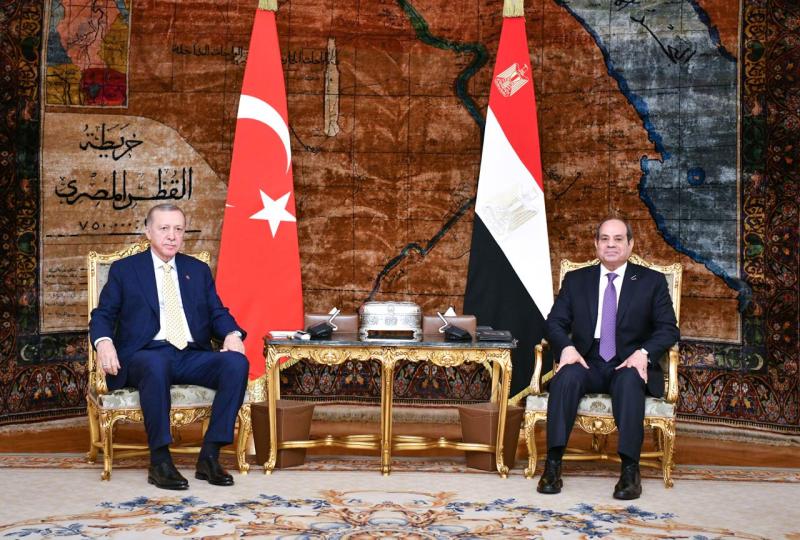 الرئيس السيسي وأردوغان