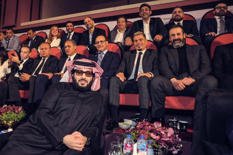 تركي آل الشيخ ينشر أول صورة لعمرو دياب وعمرو مصطفى