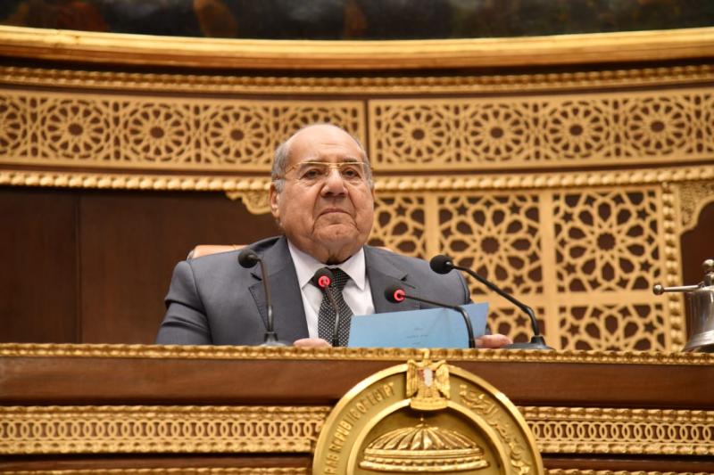 المستشار عبد الوهاب عبد الرازق رئيس مجلس الشيوخ