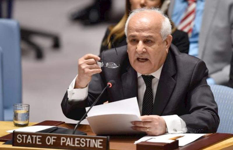 رياض منصور مندوب فلسطين بالأمم المتحدة