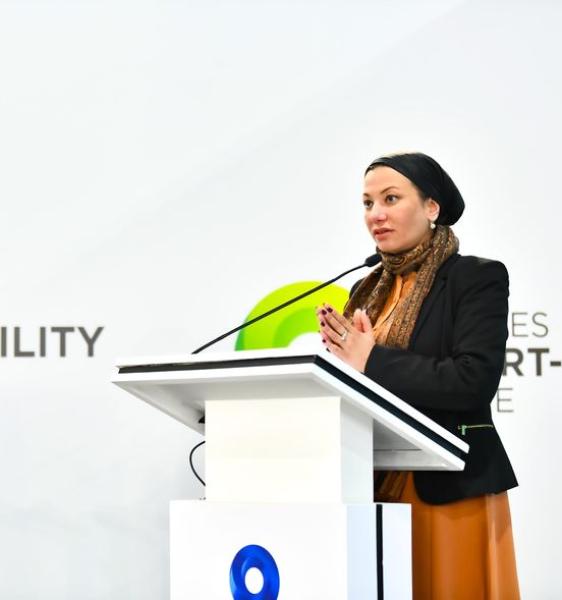 وزيرة البيئة 