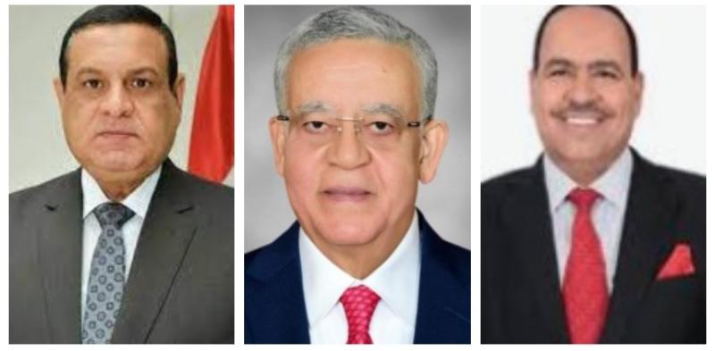 النائب احمد قورة ورئيس مجلس النواب ووزير التنمية المحلية