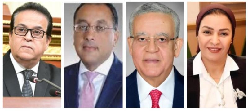 النائبة الفت المزلاوى ورئيس مجلس النواب ورئيس الوزراء ووزير الصحة