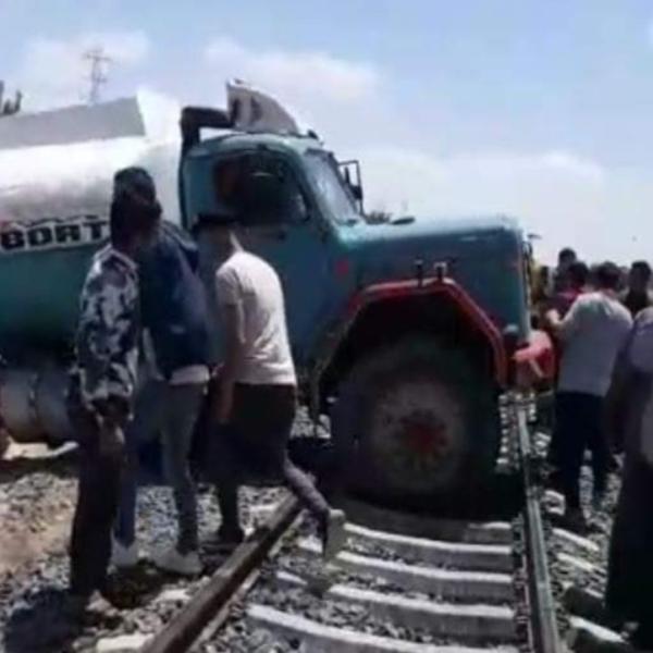  معابر غير شرعية على قضبان السكك الحديدية 