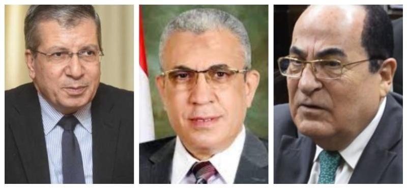 اللواء الدكتور محمد درويش والنائب عادل عبد الفضيل والاستاذ سامى عبد الهادى
