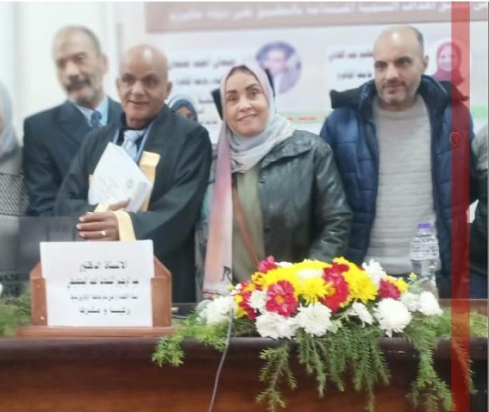 جانب من مناقشة رسالة الدكتوراة 