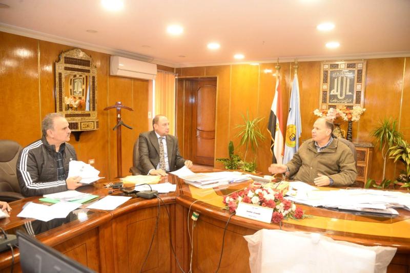 محافظ أسيوط لقاء مع نواب
