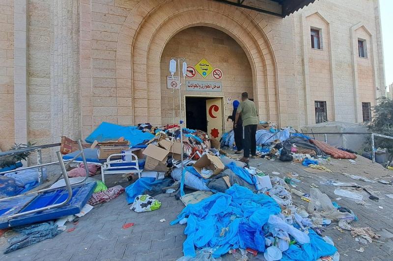 انهيار المنظومة الصحية في قطاع غزة