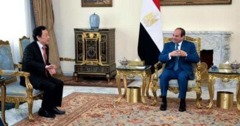 -الرئيس السيسي ومدير الفاو 