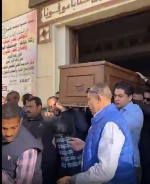 جانب من الجنازة 