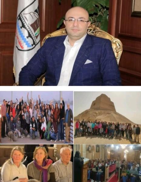 جانب من الزيارة 