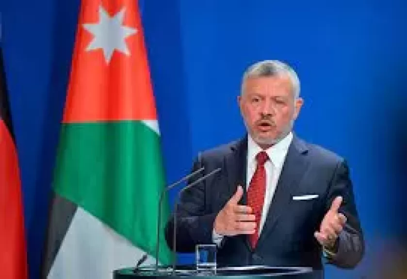 العاهل الأردنى