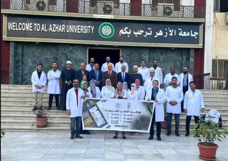 قافلة تنموية شاملة لقرية كفر الواصلين بمركز أطفيح