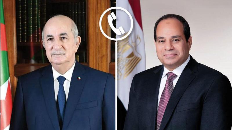 الرئيس السيسي يهنئ نظيره الجزائري بمناسبة حلول شهر رمضان المعظم