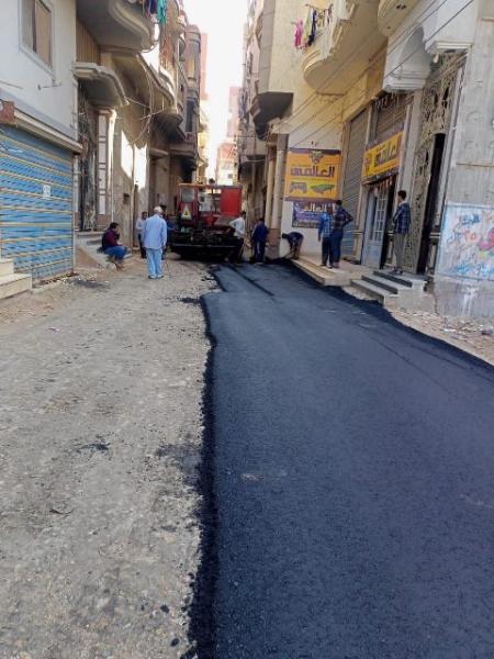 جانب من الرصف 