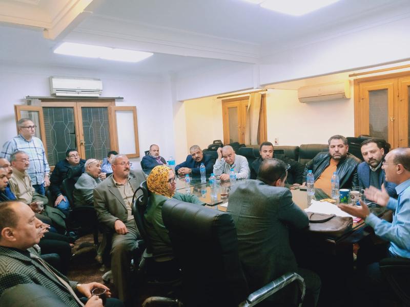 الإجتماع الطارئ لمجلس نقابة العلوم الصحية