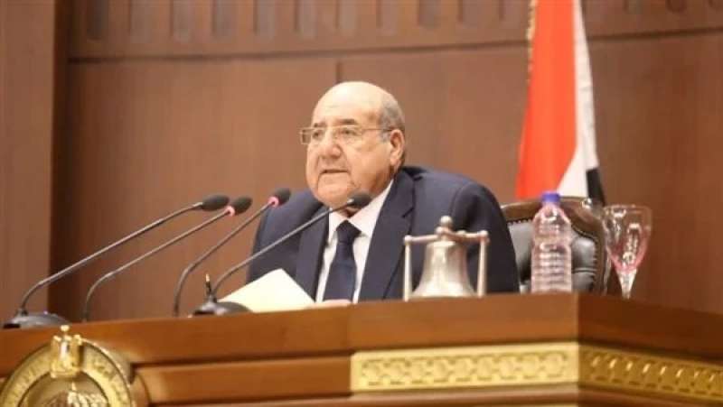 المستشار عبد الوهاب عبد الرازق رئيس مجلس الشيوخ