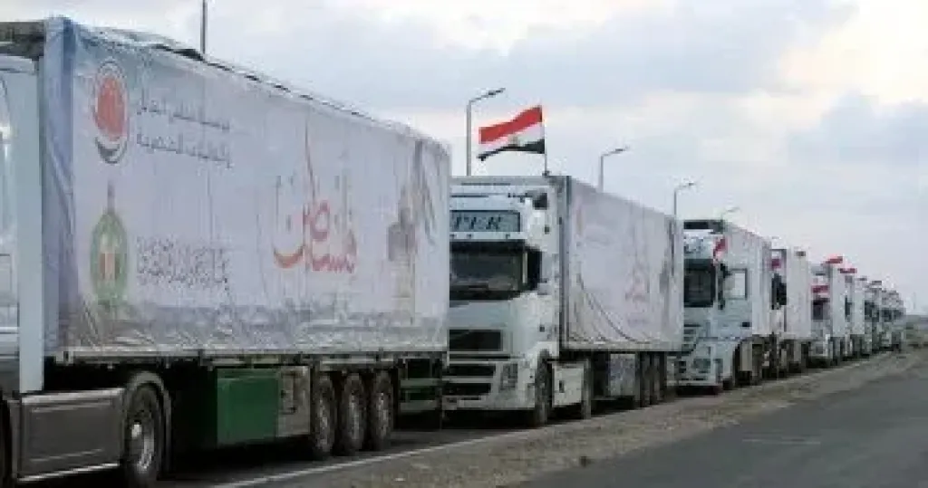  المساعدات الانسانية 