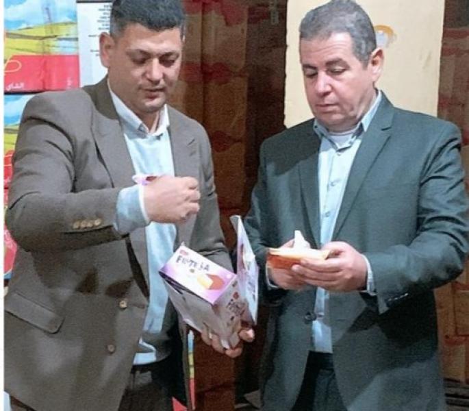 جانب من المداهمة