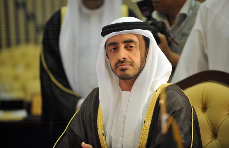 وزير الخارجية الإماراتي الشيخ عبدالله بن زايد آل نهيان