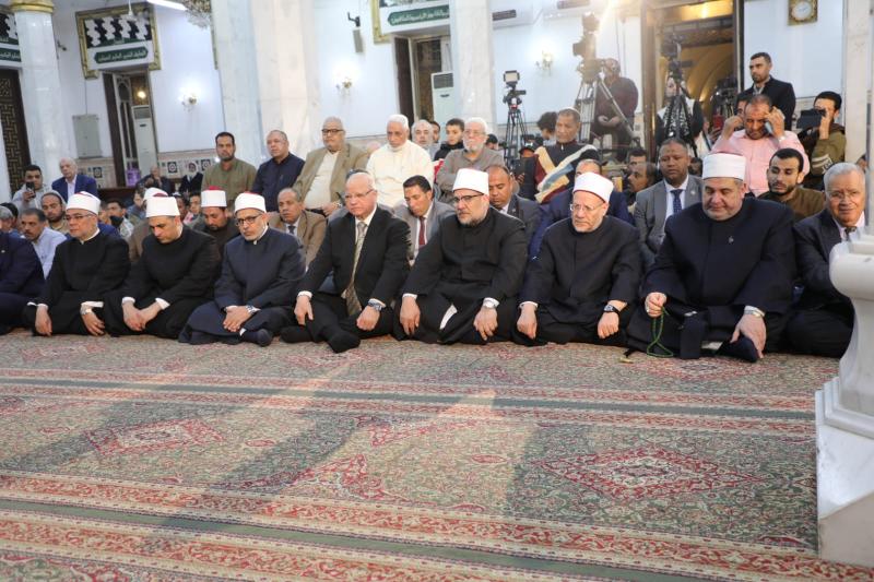 محافظ القاهرة خلال الاحتفال 