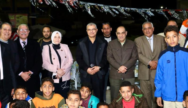 جانب من حفل السحور بكلية التربية النوعية 