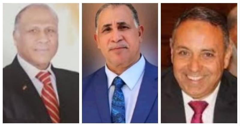 النائب تيسير مصر ونقيب المحامين ومحسن ابو سعدة