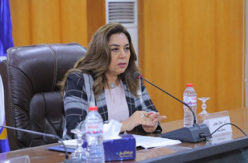  الدكتورة منال عوض محافظ دمياط