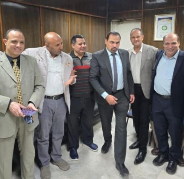 مستشفى إمبابة العام يقيم مائدة الإفطار السنوى للعاملين