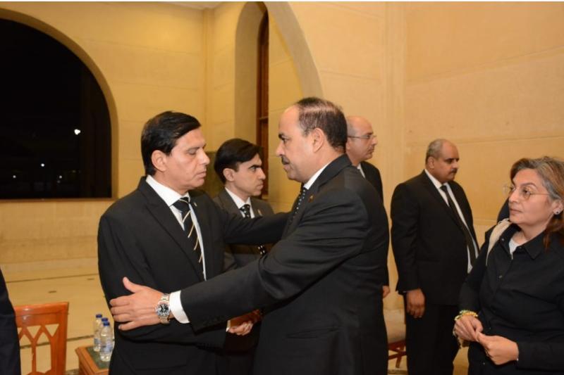 النائب أحمد قورة واللواء طارق نصير