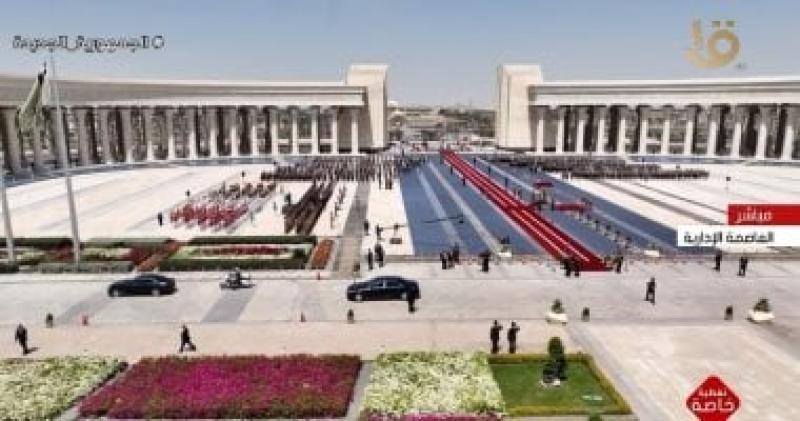 موكب الرئيس عبد الفتاح السيسى