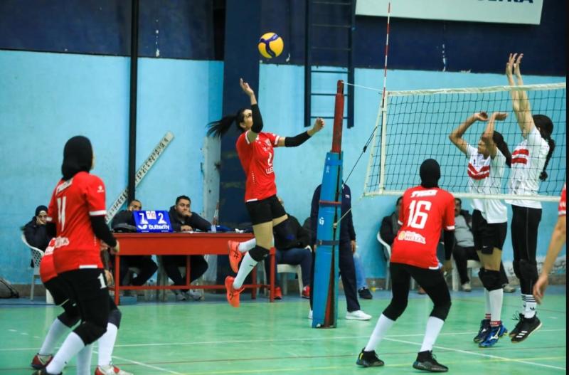 سيدات طائرة الأهلي يواجهن الزمالك اليوم فينهائي الدوري