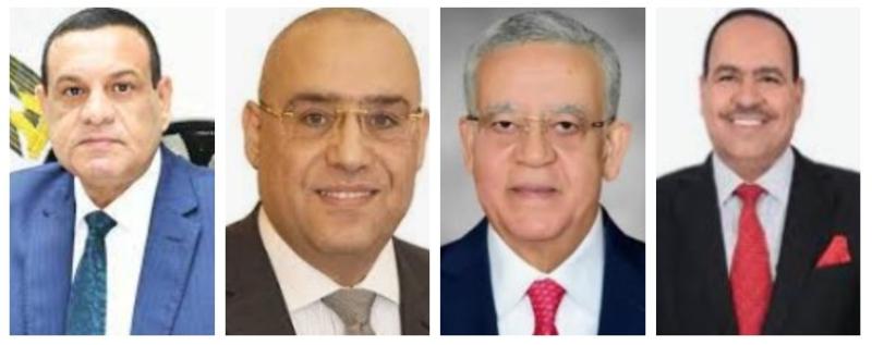 النائب أحمد قورة وجبالى ووزيرى الاسكان والتنمية المحلية