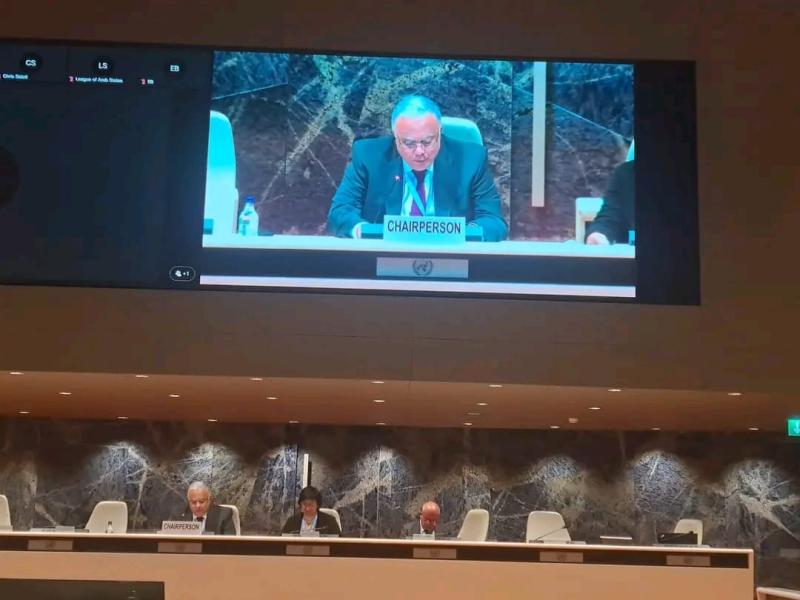 السفير الدكتور أحمد إيهاب جمال الدين، مندوب مصر الدائم لدى الأمم المتحدة