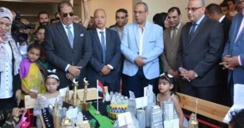 محافظ سوهاج يفتتح مدرسه فاطمة الزهراء بقرية الشعارنة