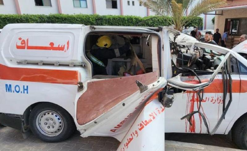 إسعاف فلسطيني