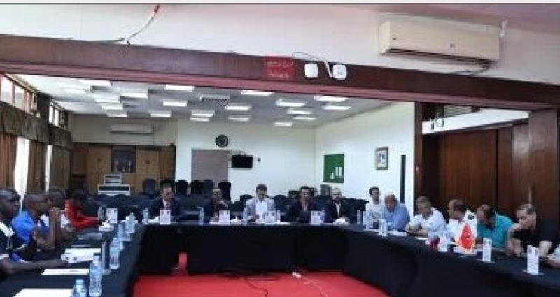 الاجتماع الفني لمباراة الاهلي ومازيمبي بالقاهرة