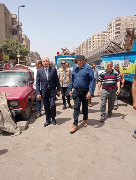 ازالة الاشغالات حى شرق مدينة نصر