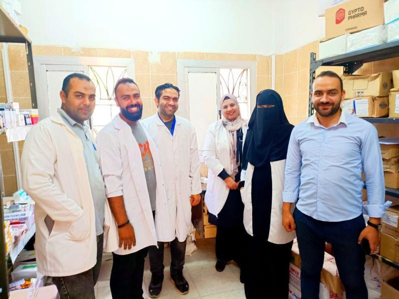جانب من القافلة 