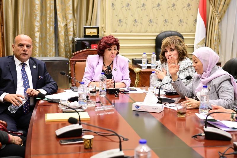 لجنة السياحة بمجلس النواب برئاسة النائبة نورا علي
