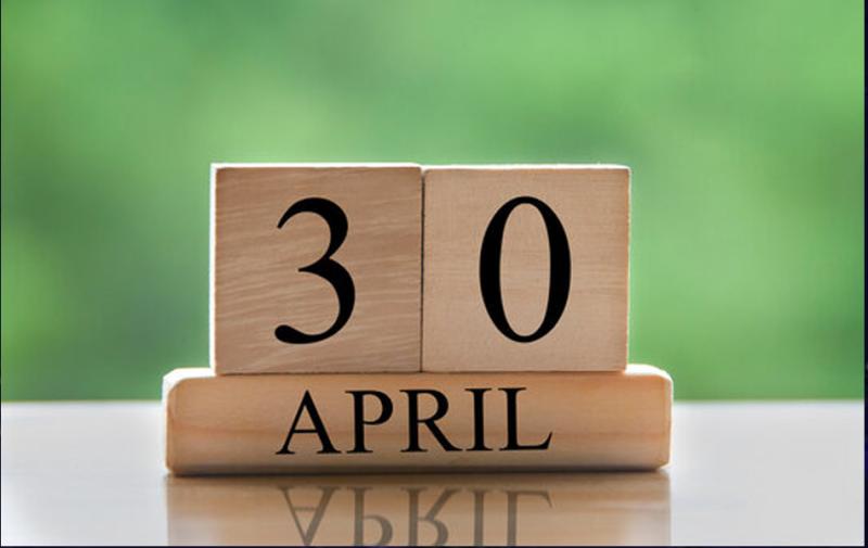 30 إبريل