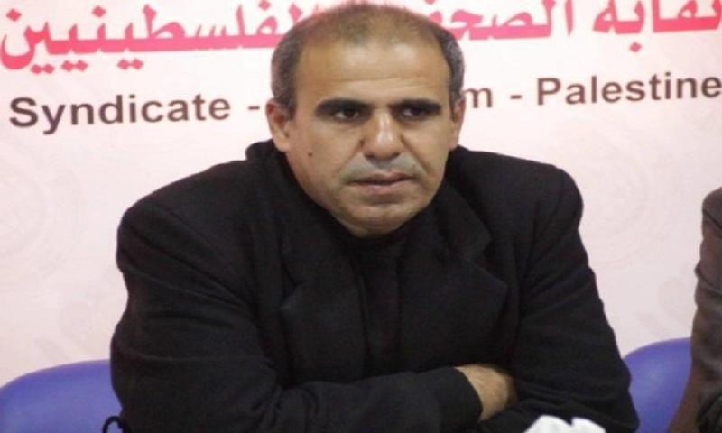 نائب نقيب الصحفيين الفلسطينيين تحسين الأسطل