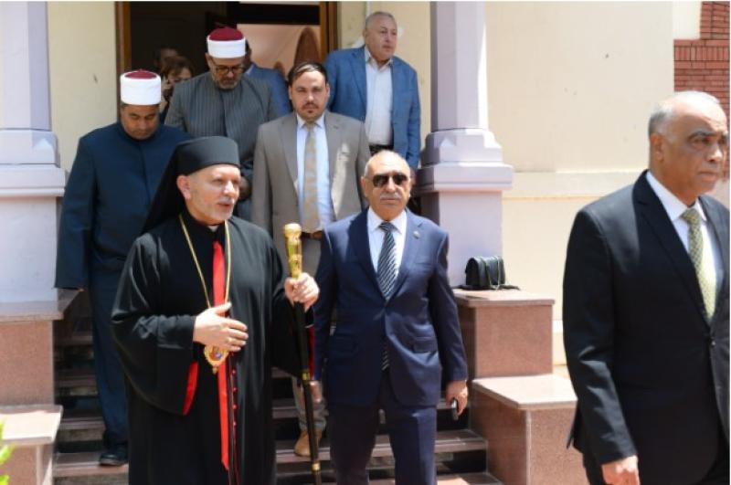جانب من الزيارة