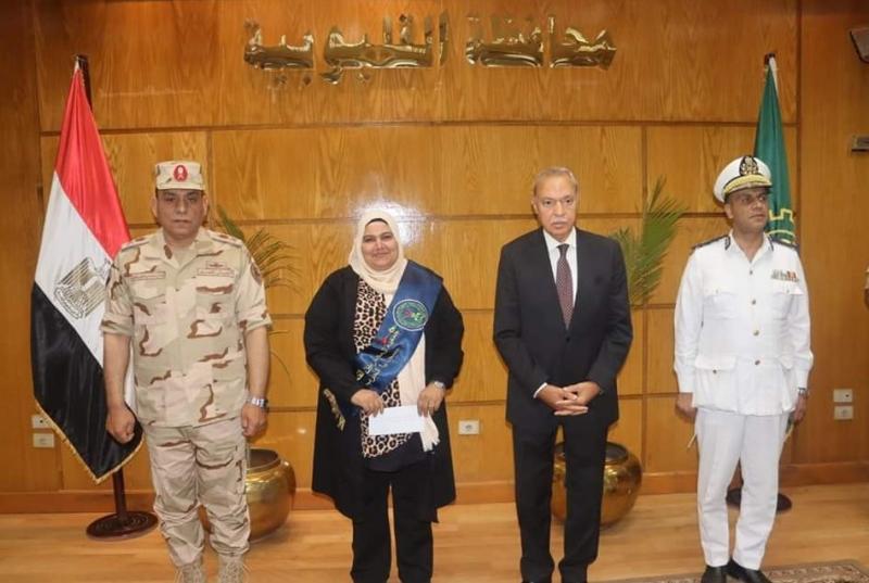 جانب من التكريم 