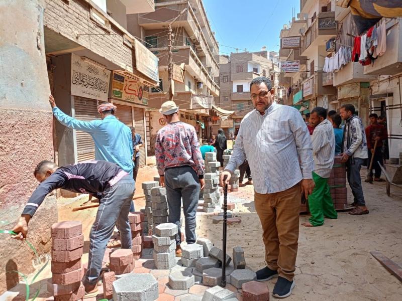 اثناء تركيب البلاط