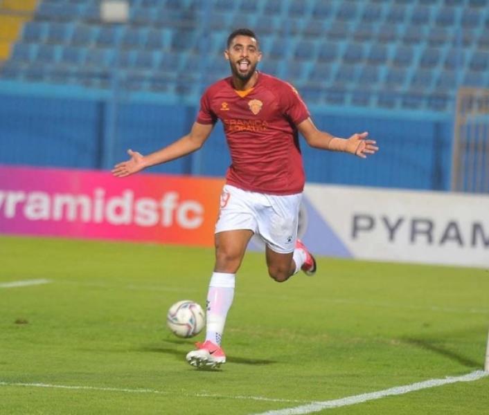 احمد ياسر ريان مهاجم فريق سيراميكا