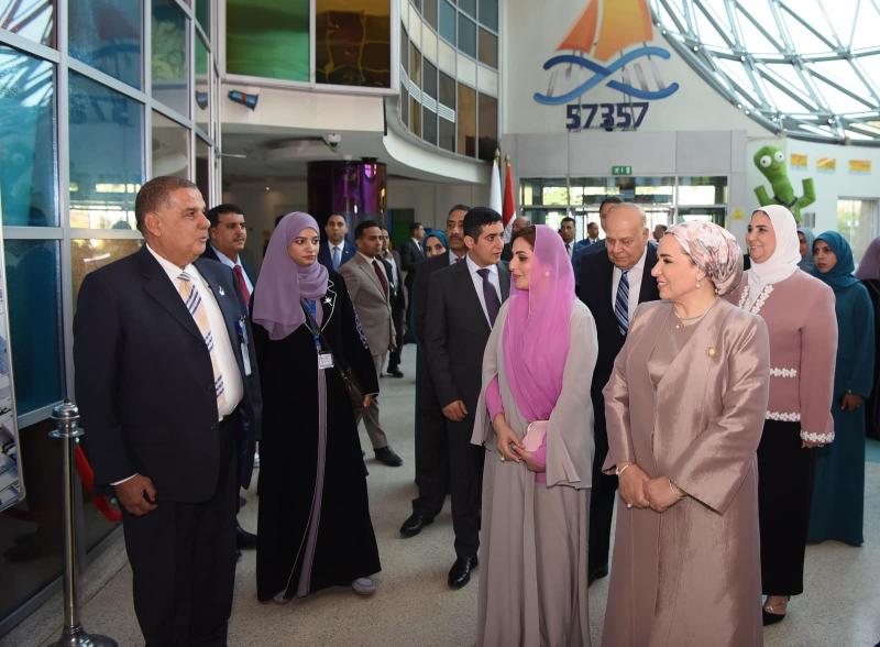 جانب من الزيارة